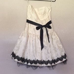 White formal dress